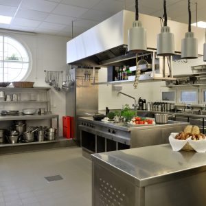 Our professional kitchen for your team building and your cooking events with up to 20 people