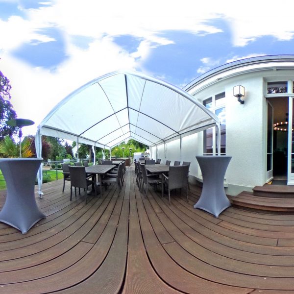 360-Grad-Aufnahme, VILLA LEONHART Eventlocation, Terrasse